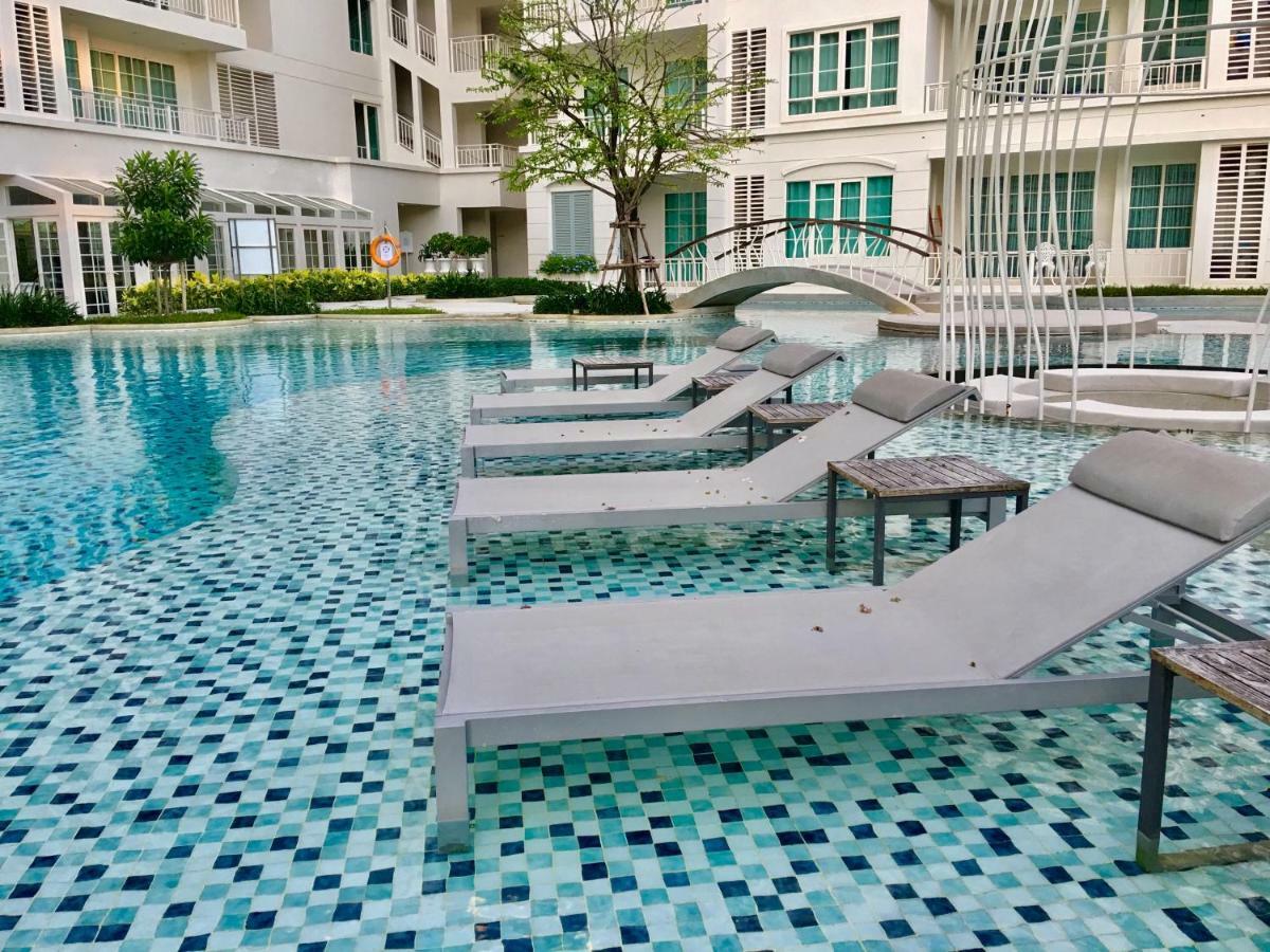 Summer Huahin712,Side Sea View,Near Beach&Cicada,Beautiful Swimming Pool Exterior photo